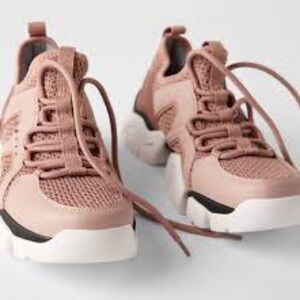 Zara Pink Mesh Women's Sneakers